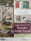 TRANSFER ARTIST PAPER - 8.5” x 11” (5 sheets)