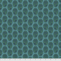 LOVE ALWAYS, AM (LOCKET OCEAN) - fabric price per 1/4 meter