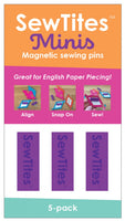 SEWTITES MINIS - purple magnetic sewing pins