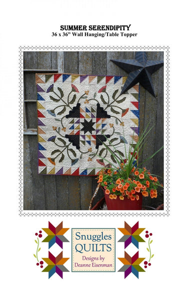 SUMMER SERENDIPITY - wall hanging table topper patterns