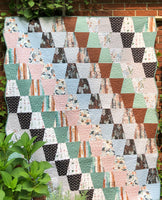 WILDERNESS JUMBO THIMBLES - lap quilt kit