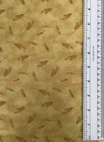 HOMESTEAD LIFE (C9453-GOLD) - fabric price per 1/4 meter