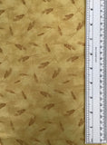 HOMESTEAD LIFE (C9453-GOLD) - fabric price per 1/4 meter