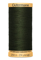 GUTERMANN 250m - 8640  -100% Mercerized Cotton (very dark green)