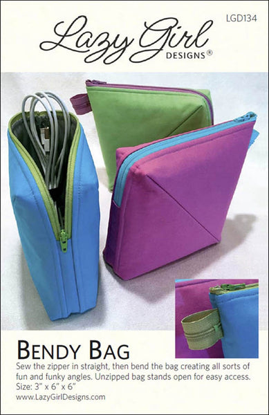 BENDY BAG - zipper bag pattern