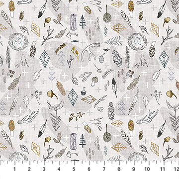 FOREST FABLE (DP90349-12) - fabric price per 1/4 meter