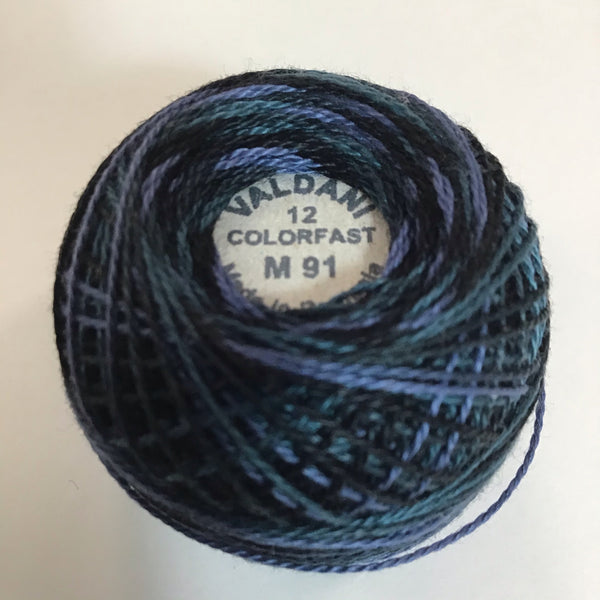 VALDANI (M-91) 100M - pearl cotton thread Size 12