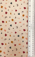 TREEHOUSE (BEIGE-90073-12) - fabric price per 1/4 meter
