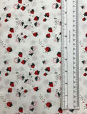 STRAWBERRY DELIGHT (DH8577-SWHT-D) - fabric price per 1/4 meter
