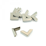 3/4” METAL CORNERS (10 PACK) - purse hardware