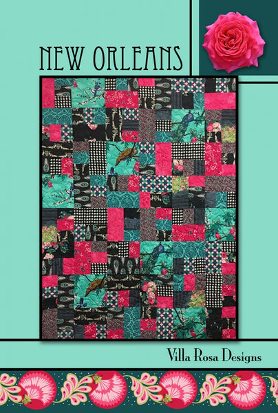 NEW ORLEANS - postcard quilt pattern