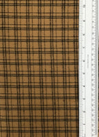 YARN DYED BRUSHED COTTON (YDF-312) - fabric price per 1/4 meter