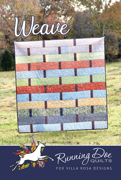 WEAVE - postcard quilt pattern